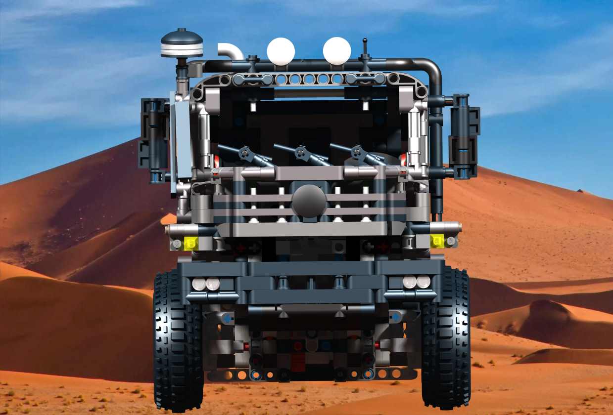42129奔驰4x4越野卡车拼装模型